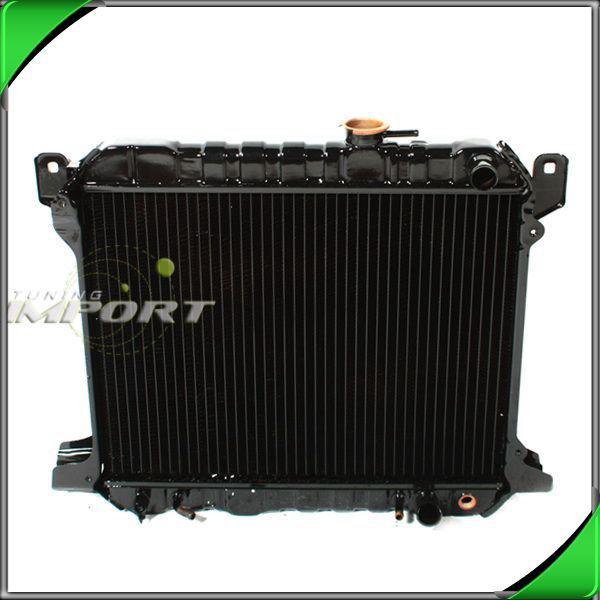 1982-1983 honda accord 1.8l base lx 4cyl radiator assembly unit replacement new