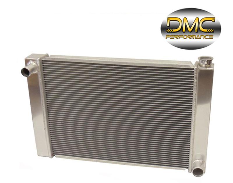 Brand new sbc bbc chevy gm fabricated aluminum radiator 30" x 19" x3'' overall