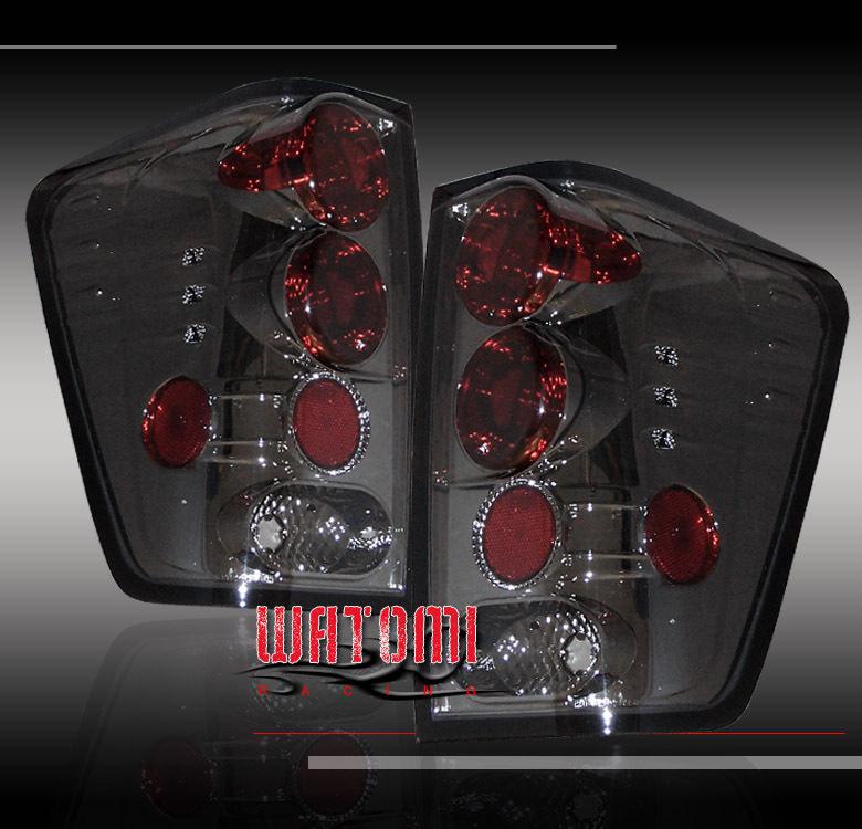 2004-2011 nissan titan pickup truck tail brake lights smoke 2007 2008 2009 2010