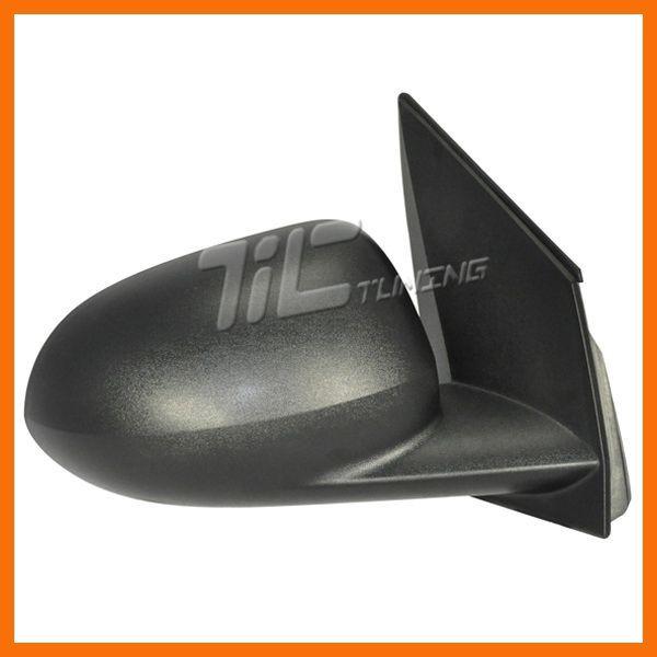 07-09 caliber passenger right black housing mirror power non-heated non-folding