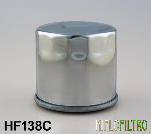 Hiflo oil filter chrome fits suzuki dl650 a-l0,l1,l2 v-strom abs 2010-2012