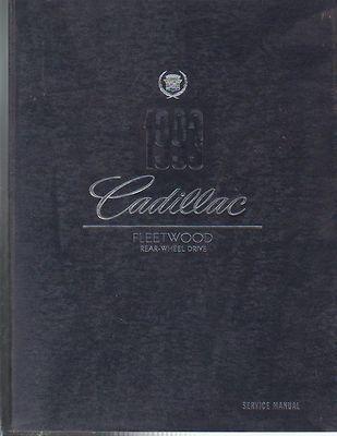1993 cadillac fleetwood factory issue repair manual