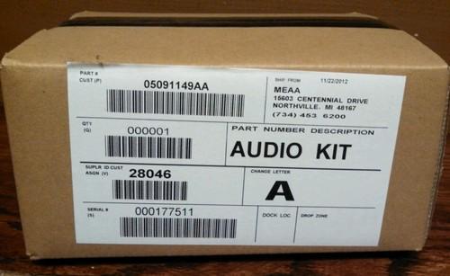 2 new oem ves wireless headphones + dvd remote chrysler town country caravan