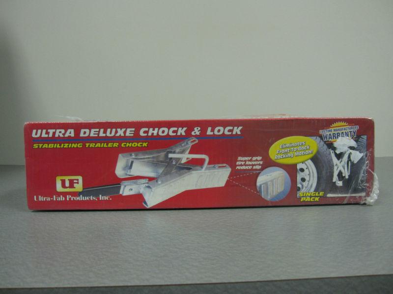 New (sealed) ultra deluxe chock & lock stabilizing trailer rv chock 21-001060