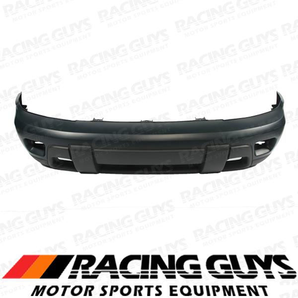 02-08 chevy trailblazer front bumper cover dark gray assembly gm1000639 88937047