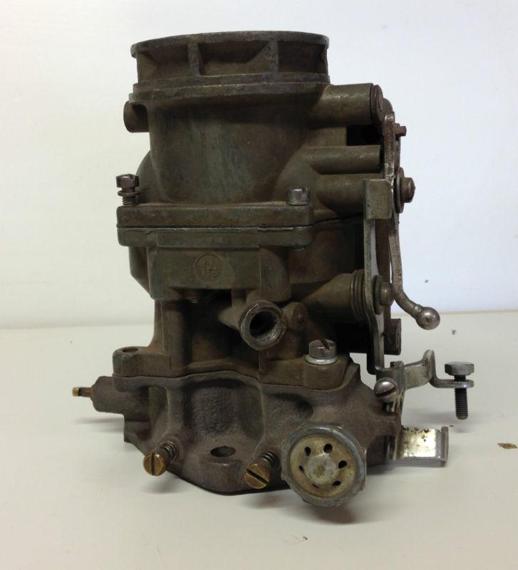 Vintage ford, mercury y block v8 ecg 2 barrel carburetor