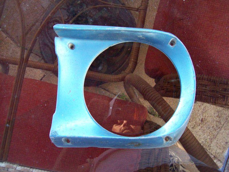 1966 original ford mustang headlight bezel passenger side