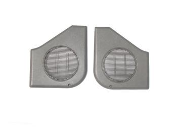 87 88 89 90 91 93 mustang door speaker grill set gray