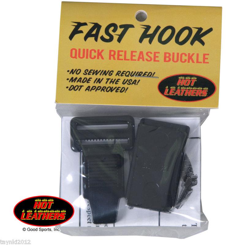 Fast hook quick release helmet strap buckle 