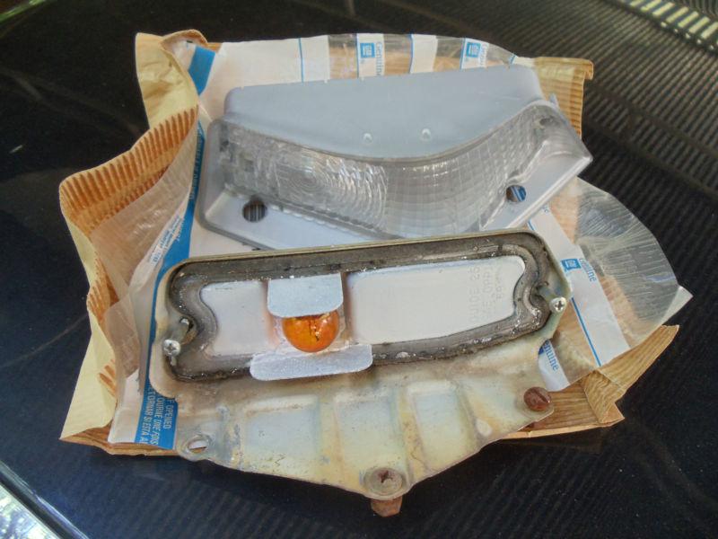 1968 firebird front turn signal nos lens