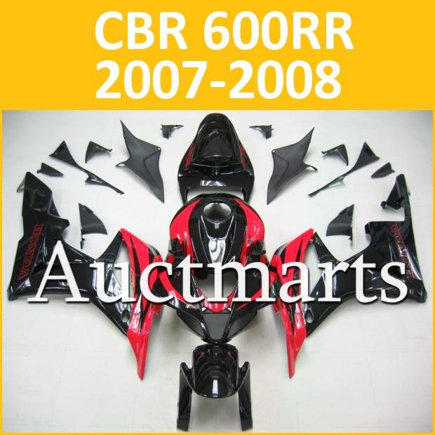 Fit honda 07 08 cbr600rr cbr 600 rr 2007 2008 fairing kit abs plastics h44 b02