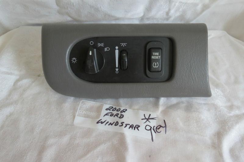 99-02  ford windstar headlight switch grey oem ~f13/02r_2