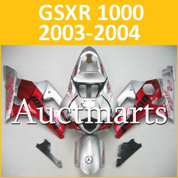 Fit suzuki 03 04 gsxr 1000 gsx-r1000 2003 2004 fairing k4 bodywork d21 b12