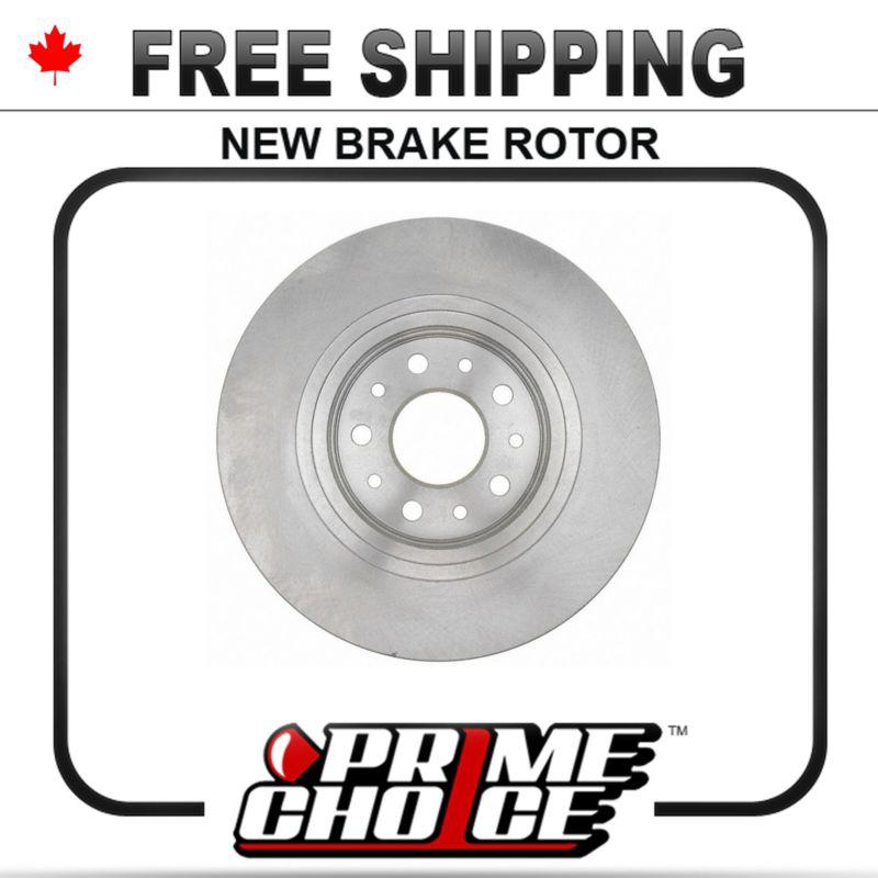 1 premium new disc brake rotor for front fits left driver / right passenger side