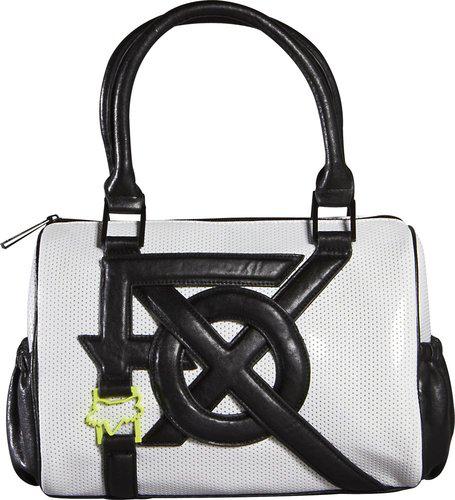 Fox racing womens juxtapose duffle bag purse 2013 white