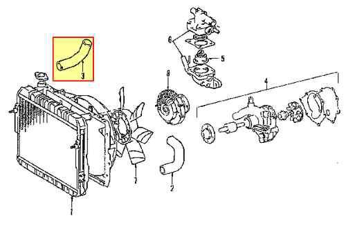 Toyota 1657262090 genuine oem factory original lower hose