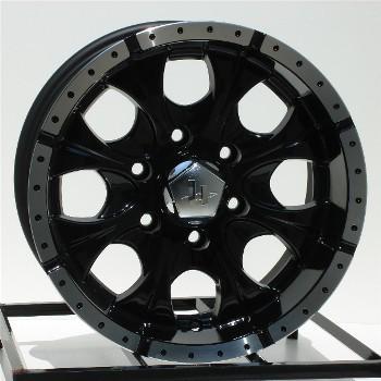 16 inch black wheels/rims chevy gmc sierra 6 lug 1500 truck gm yukon helo maxx 6