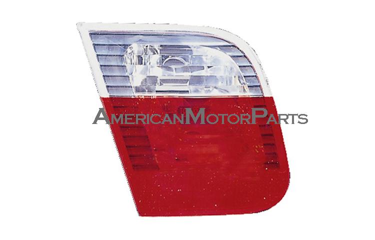 Driver side replacement red/clear inner tail light 02-05 bmw e46 3-series 4/5dr