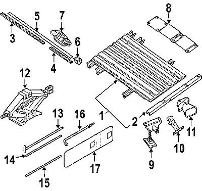 Nissan 995457s000 genuine oem factory original wrench