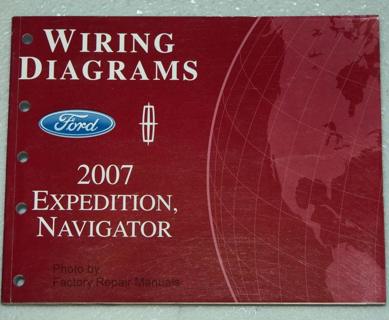2007 ford expedition & lincoln navigator electrical wiring diagrams shop manual