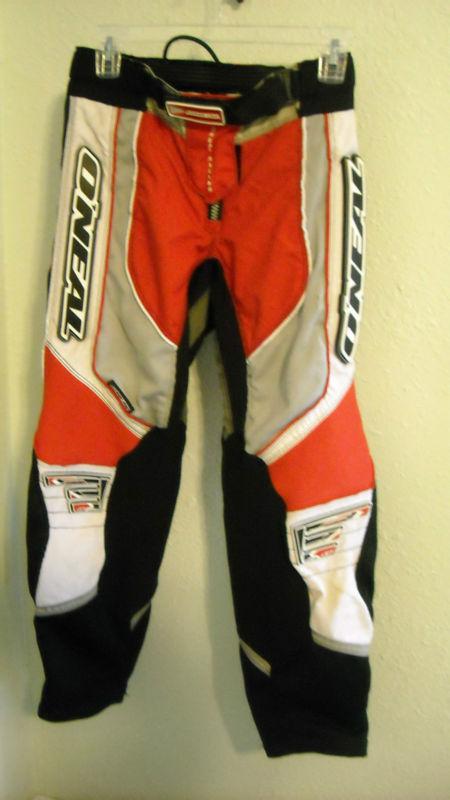 O'neal racing pants motocross mx bmx size 28