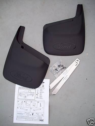 2003 2004 2005 2006 ford f250sd f350sd mudflaps rear set of 2