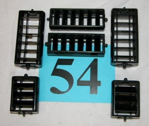 82-89 camaro 6 piece dash heat ac outlet vent set  nice set