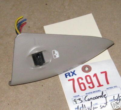 Chrysler 93 concorde window switch panel left rear 1993