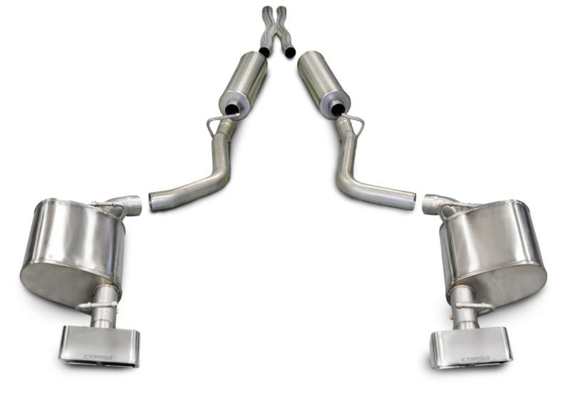 Corsa performance 14529 xtreme cat-back exhaust system 11-13 challenger