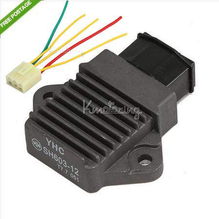 Regulator rectifier + 5way male plug for honda cb250 cbr400 cbr600 900rrw 1100xx