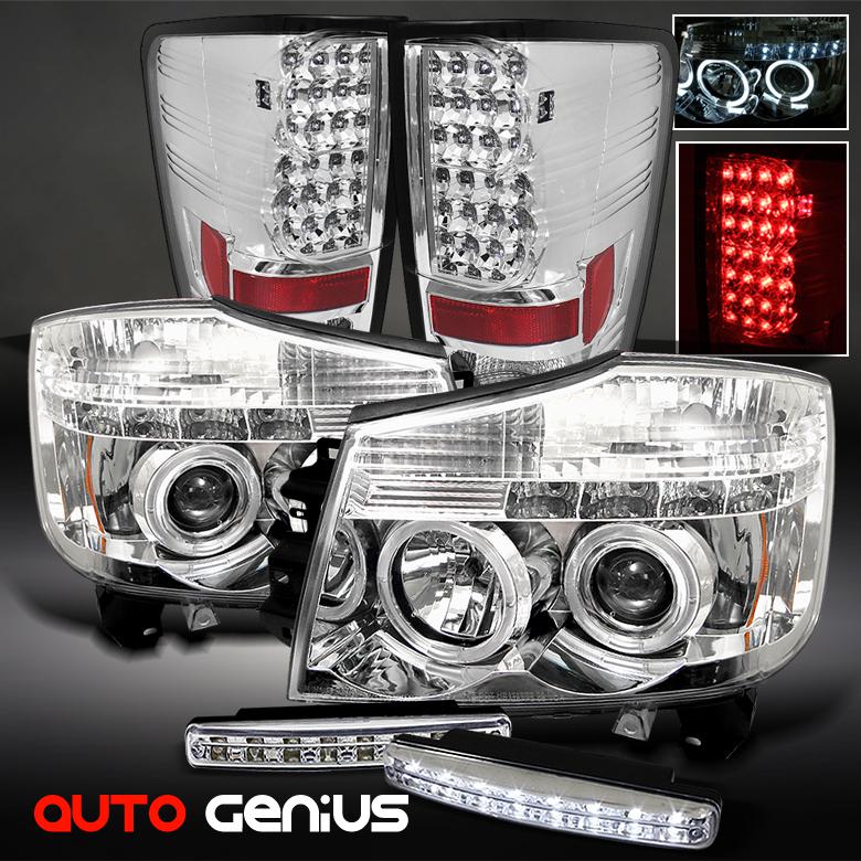 04-13 titan projector headlights + philips-led tail lights + daytime running led