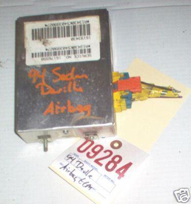 Cadillac 94 deville seville airbag control module 1994