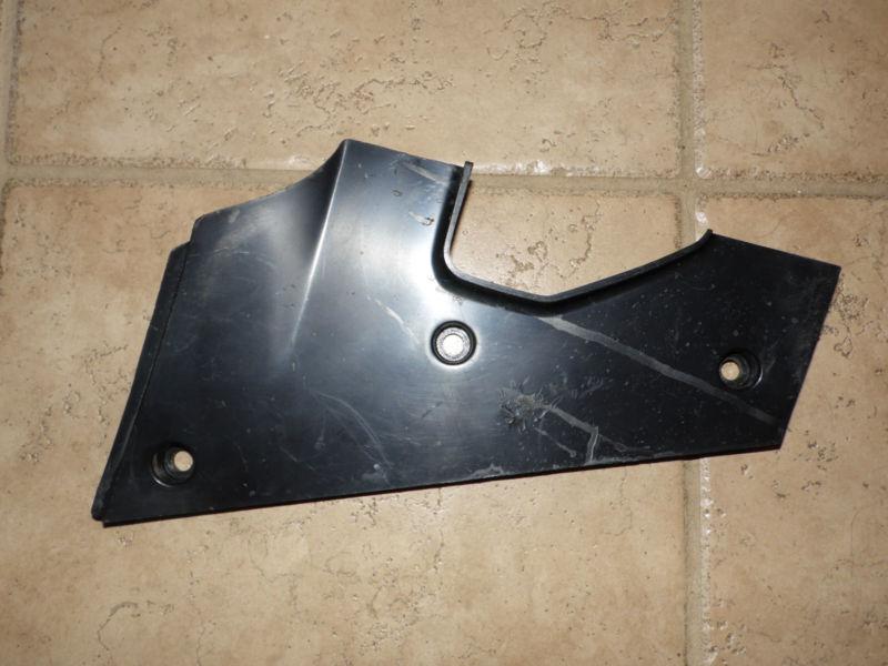 1999 suzuki gsxr 600 air dam fairing heat shield - used