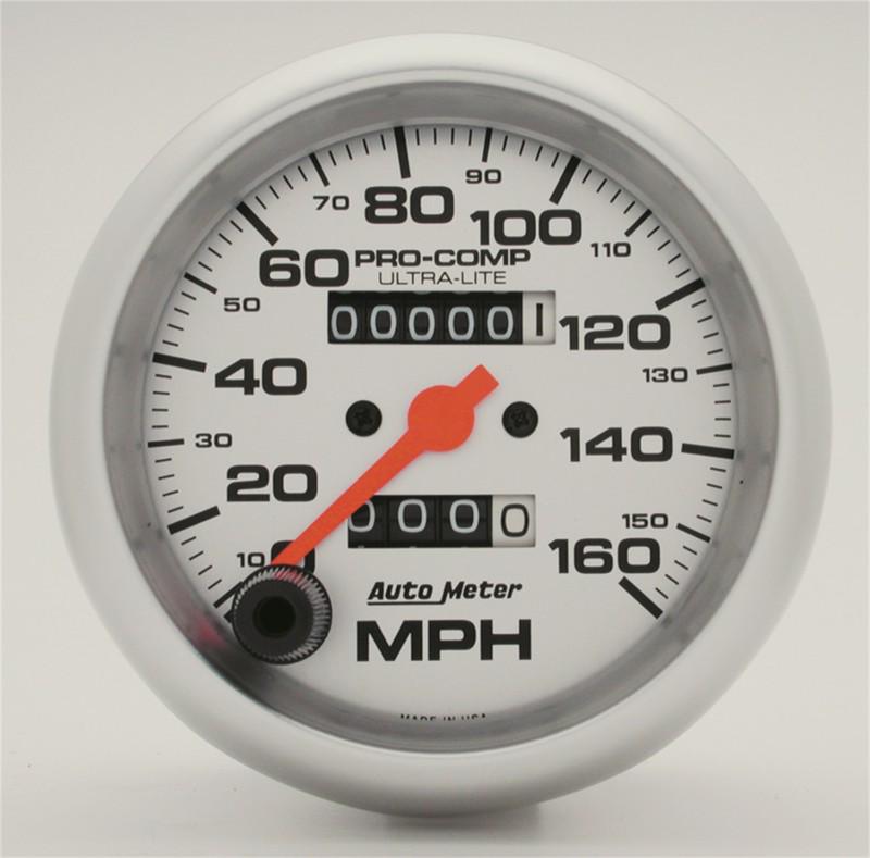 Auto meter 4493 ultra-lite; in-dash mechanical speedometer