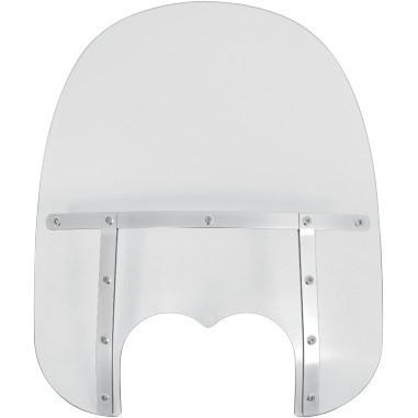 Memphis shades mem6930 clear 19" memphis fats windshield harley fxdf