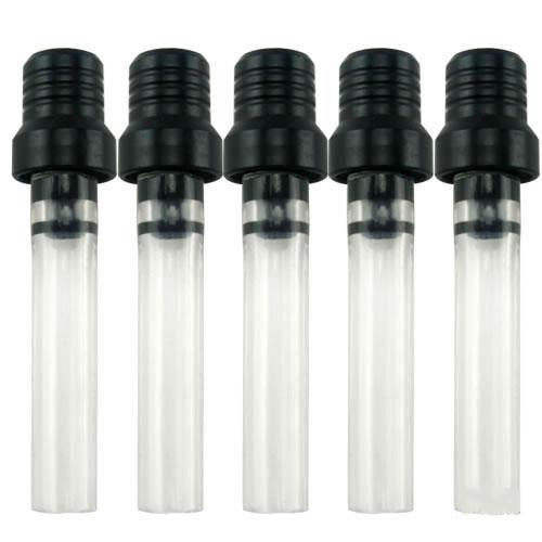 5pcs 150 200 250cc pit dirt bike gas black cap vent breather hose crystal tube