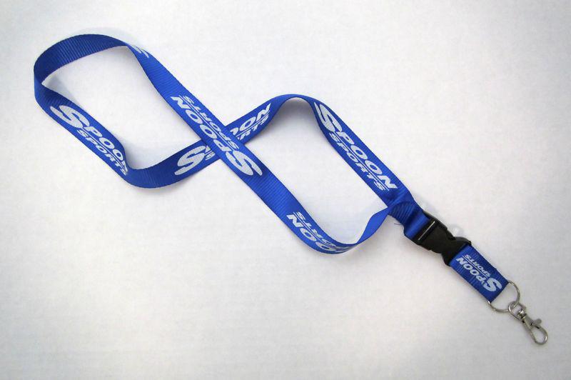 Honda accord spoon blue lanyard neck cell phone key chain strap quick release