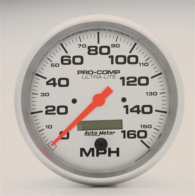 Auto meter 4489 ultra-lite; in-dash electric speedometer