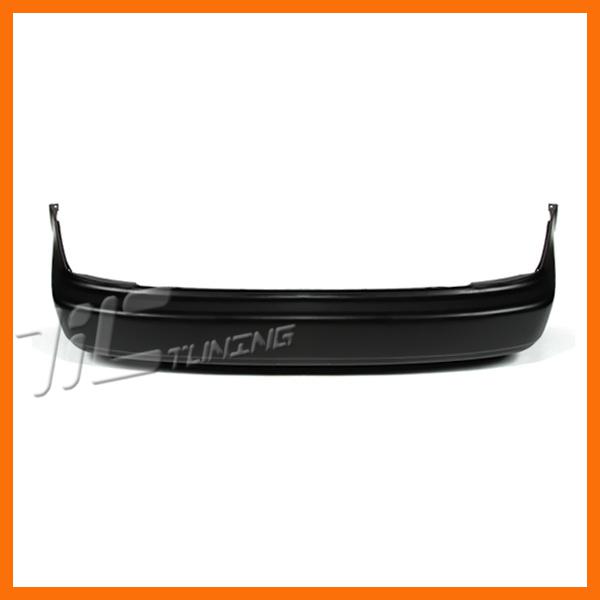 1992-1995 honda civic 2/4dr rear bumper cover raw black replacement non primered