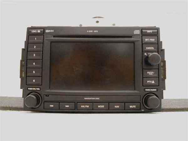 Chrysler jeep dodge navigation cd radio rec gps dvd oem