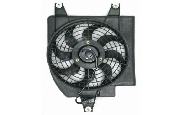 Depo ac condenser cooling fan kia rio 4dr rio cinco rio rx-v rxv 97730fd000