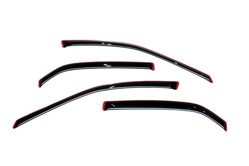 Auto ventshade 194959 ventvisor; in-channel deflector 4 pc. 98-02 accord