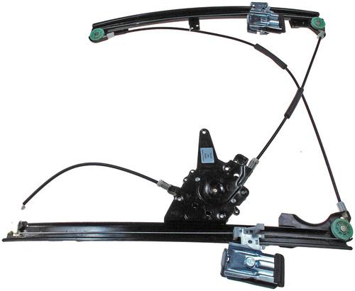 Window regulator, power w/o motor front right platinum# 1331585