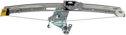 Rear right window regulator, power w/o motor platinum# 1331817