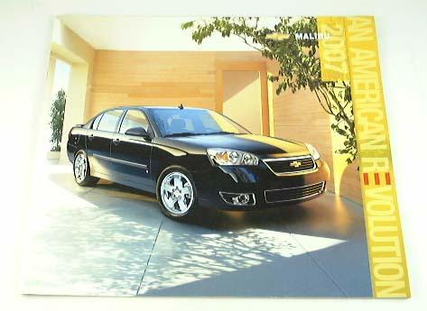 2007 07 chevrolet chevy malibu brochure ls lt ltz ss