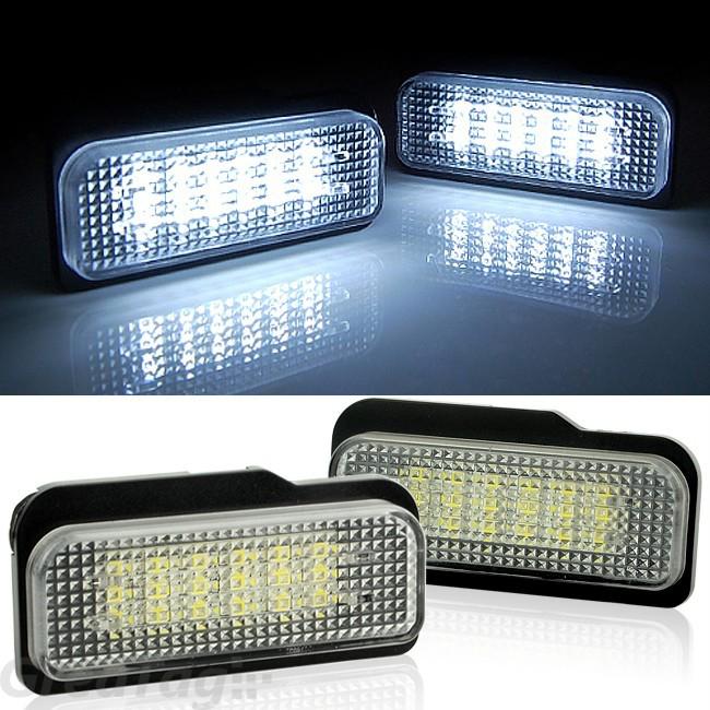 18 smd led license plate light for 04-10 mercedes benz w219 cls class cls550 amg