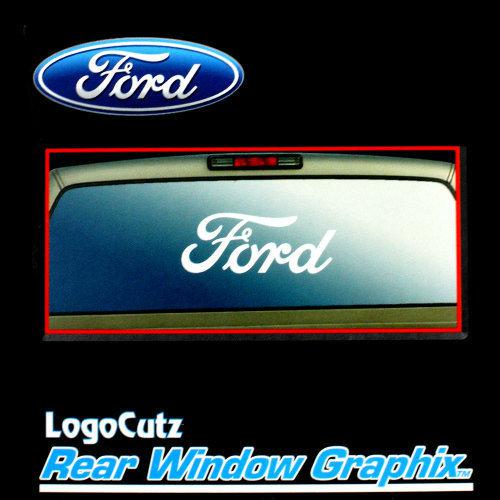 Big ford oval logo vinyl decal emblem sticker for car-truck hood/trunk/window