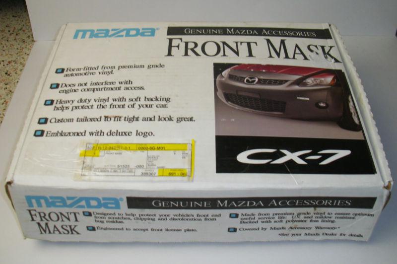 New in box mazda cx-7 oem front mask bra #0000-8g-m01