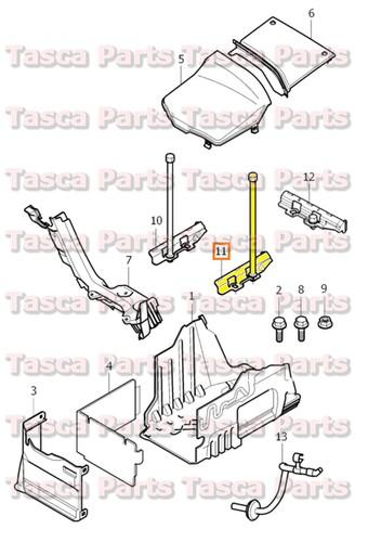 Brand new oem battery box mounting bracket 2007-2014 volvo s60 s80 v70 xc60 xc70