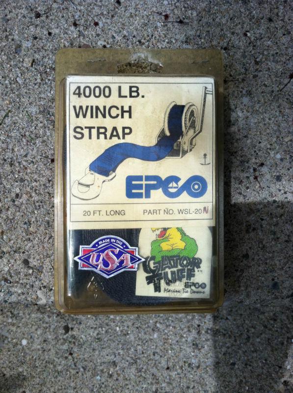 Epco winch strap